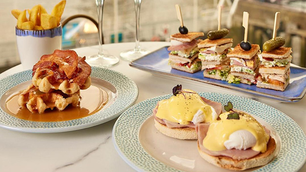 Two Course Bottomless Brunch at VU from The Tower for Two