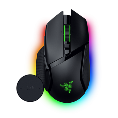 Razer Basilisk V3 Pro 35K + Wireless Charging Puck Bundle