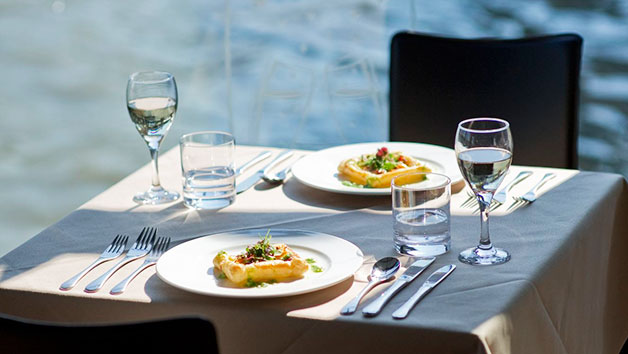 Bateaux Three Course Lunch Cruise for Two on the Thames