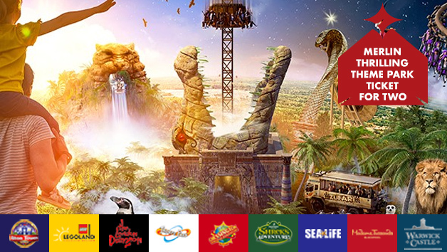 Two Merlin Thrilling Theme Park Tickets - Special Offer