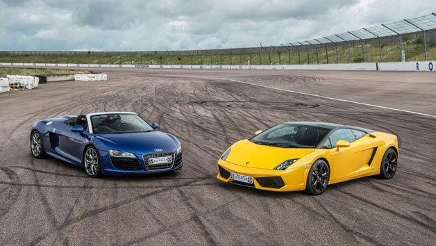 Double Supercar Driving Blast at a Top UK Race Track