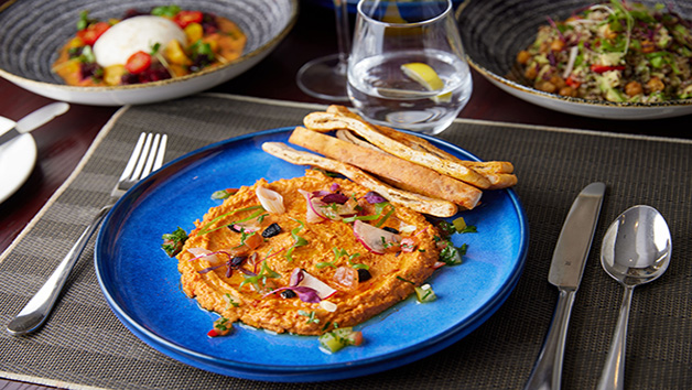 Three Course Meal with a Glass of Sparkling Wine for Two at The Royal Horseguards Hotel 
