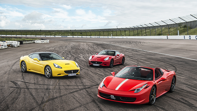 Triple Supercar Driving Thrill at a Top UK Race Track