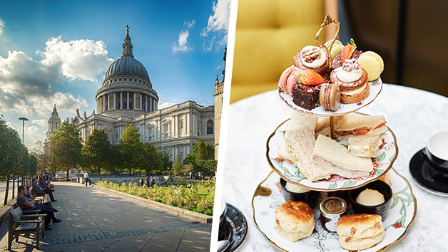 St Paul’s Cathedral Visit with Afternoon Tea at Novotel London Bridge for Two