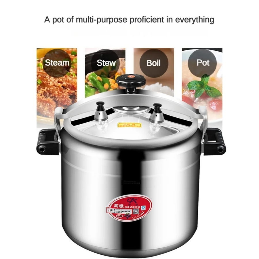 Explosion-proof Pressure Cooker Commercial Large-capacity Super-large Gas Induction Cooker Universal Large Pressure Cooker