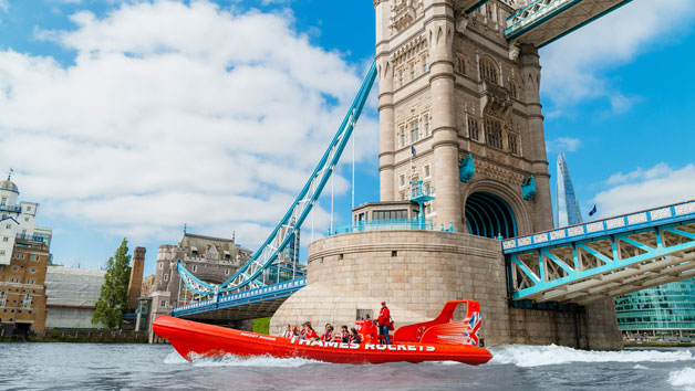 High Speed Boat Ride with Thames Rockets for Two