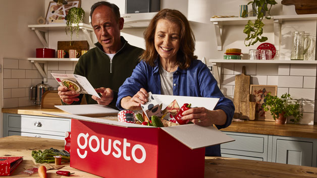 Gousto One Week Recipe Box with Four Recipes for Two People