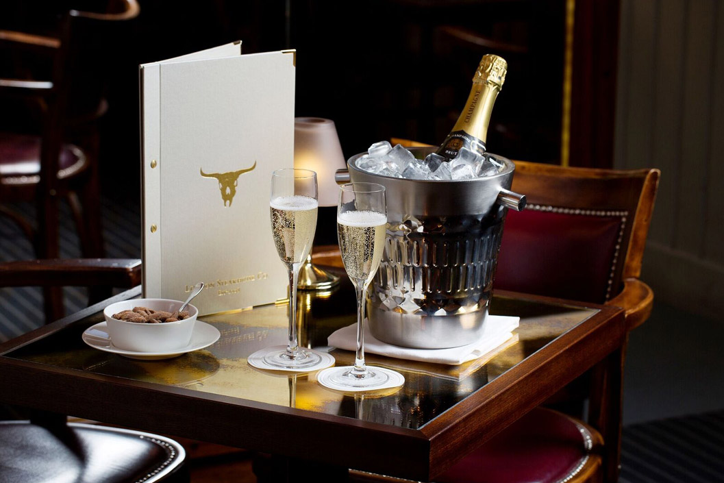 Three Course Meal with Champagne Celebration for Two at Marco Pierre White London Steakhouse Co