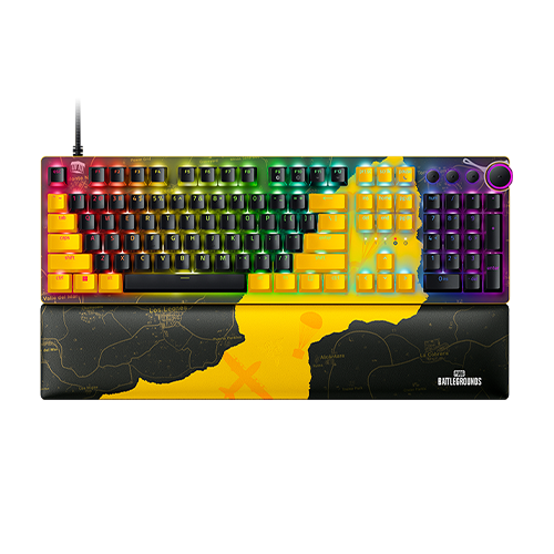 Razer Huntsman V2 - Optical Gaming Keyboard - PUBG: Battlegrounds Edition (Linear Optical Switch)