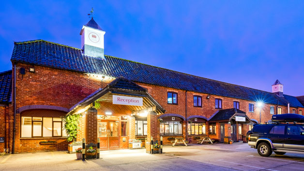 Sunday Night Spa Break with Breakfast and Glass of Fizz for Two at The Barn Hotel and Spa