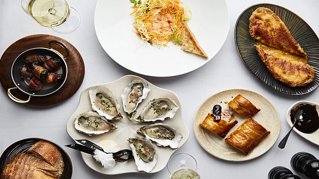 Six Course Tasting Menu with a Glass of Fizz at St James Hotel & Club for Two