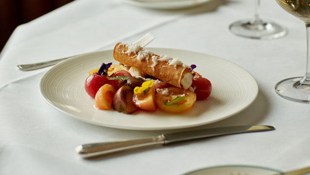 Two Course Dinner for Two with a Glass of Prosecco at The English Grill at The Rubens at the Palace