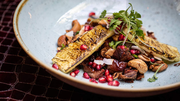 Five Course English Signature Menu with Champagne for Two at Crazy Bear