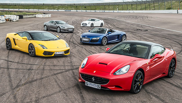 Five Supercar Driving Blast at a Top UK Race Track