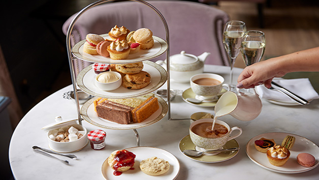 Afternoon Tea with Cocktail or Prosecco for Two at The Royal Horseguards Hotel