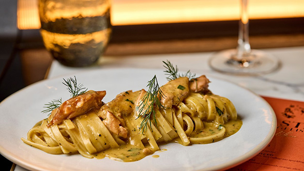 Two Courses with a Glass of Prosecco at Pasta Evangelists, Harrods for Two