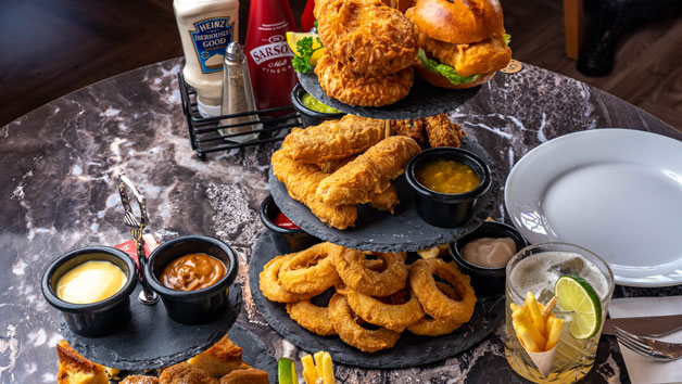 Fish and Chip Afternoon Tea for Two at Harry Ramsden’s