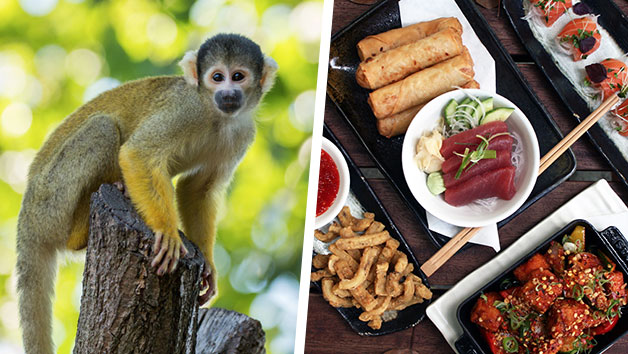 ZSL London Zoo Entry and Six Dish Sharing Menu with Dessert for Two at Inamo