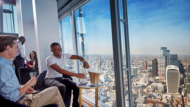 The View from The Shard for Two with a Glass of Fizz - Special Offer