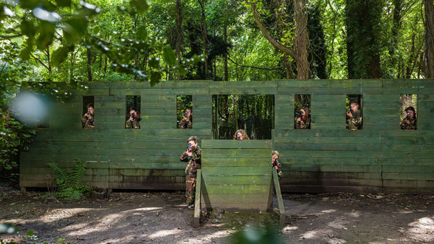 Family Forest Laser Tag for Four at GO Laser Tag London