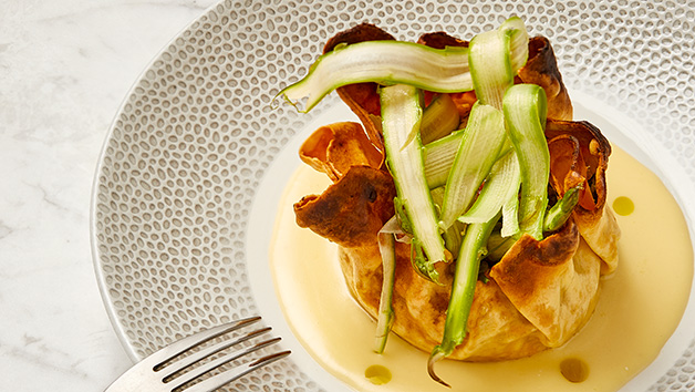 Three Courses with a Glass of Champagne at Pasta Evangelists, Harrods for Two