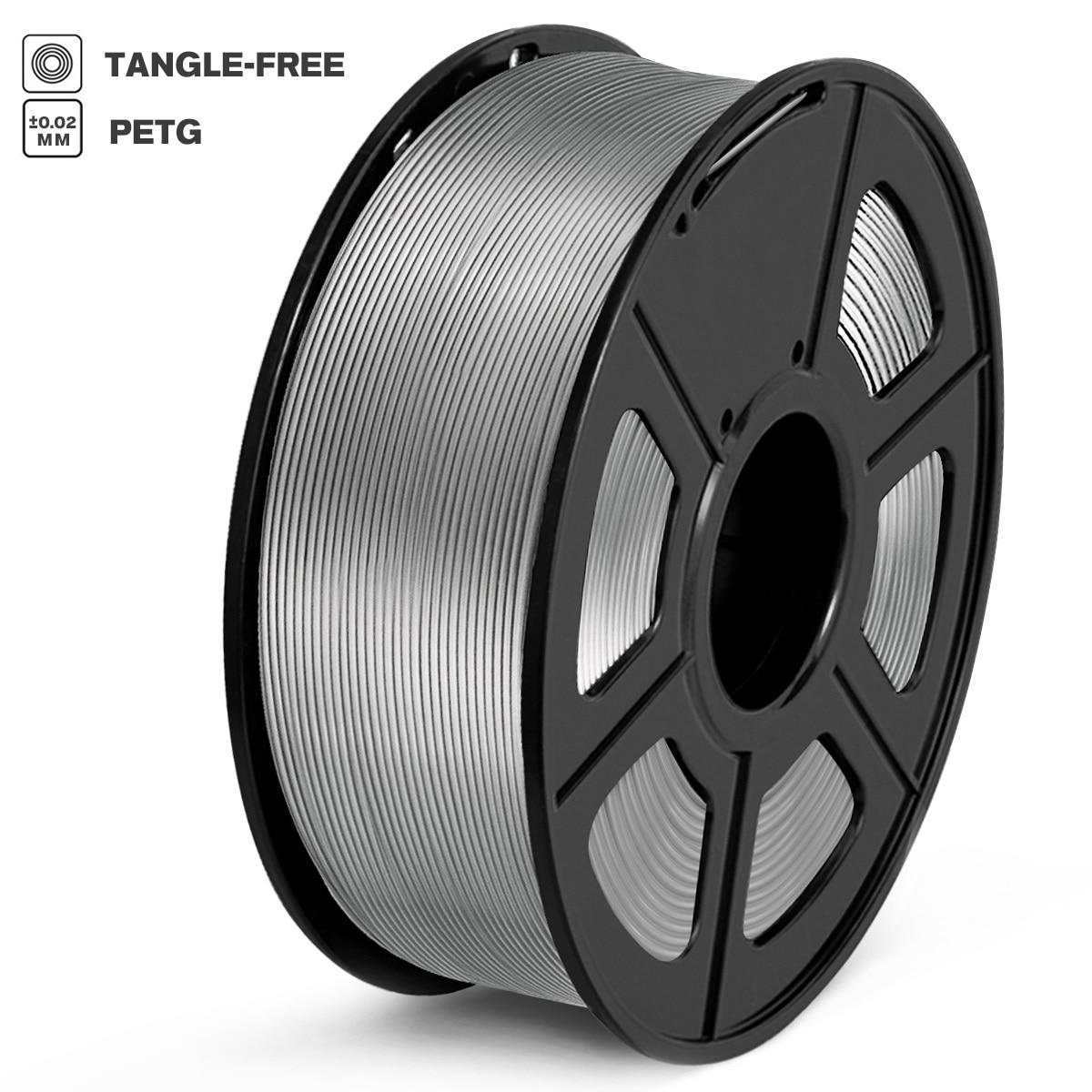 AW PETG Filament 1kg 1.75mm Tolerance 0.02mm FDM 3D Printer Material with Spool High Strength Non-toxic 100% No Bubble Filaments