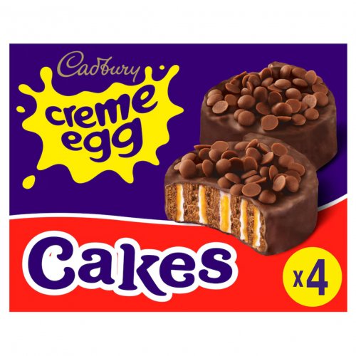 Cadbury Creme Egg Nest Cakes 4 Pack