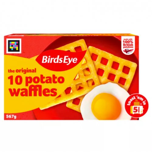 Birds Eye 10 Potato Waffles