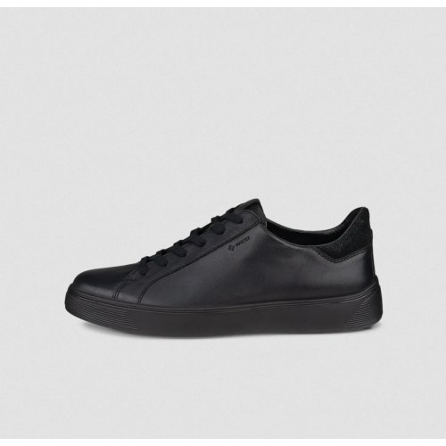  ECCO STREET TRAY M Men's Leather Gore-Tex Trainer 