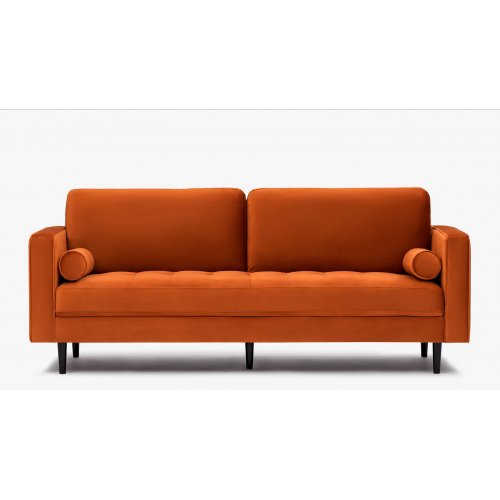  Soho 3-seater velvet sofa