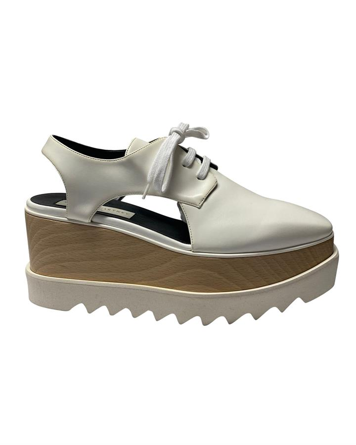 Stella Mccartney Stella Mccartney Elyse Cutout Platform Shoes In