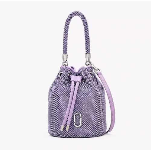 The Rhinestone Mini Bucket Bag