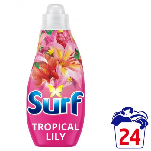 Surf Tropical Lily Liquid Laundry Detergent 24 Washes 648ml