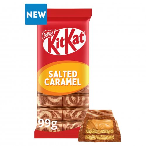 KitKat Salted Caramel Chocolate Sharing Bar 99g