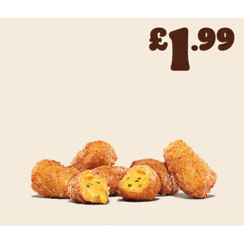 6 CHILLI CHEESE BITES