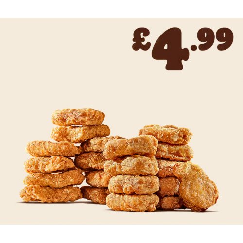 20 CHICKEN NUGGETS