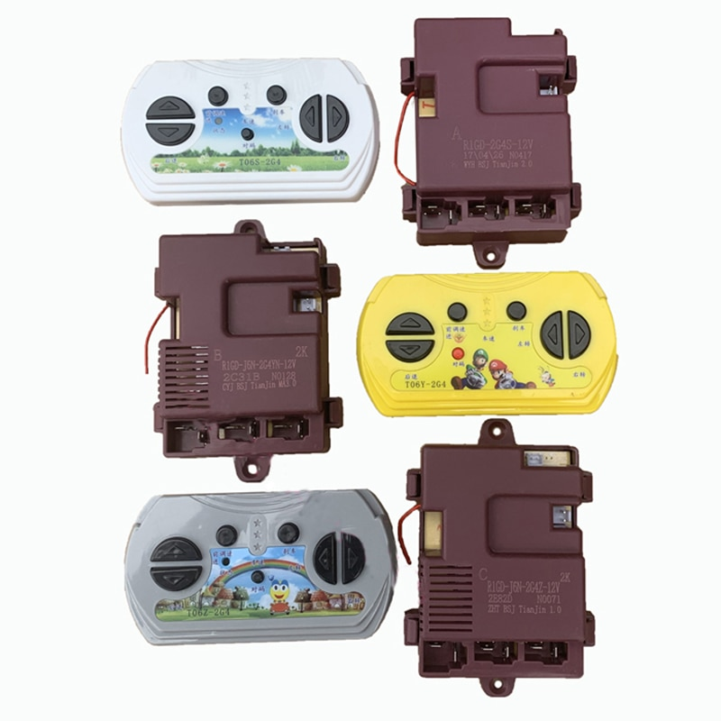 R1GD-2G4S J6N-2G4YN J6N-2G4Z 12V receiver and remote control Accessories for Children Electric Ride On Car Replacement Parts