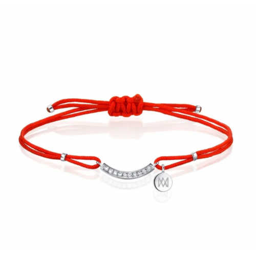 'Cosmos' 18K White Gold Diamond Bracelet