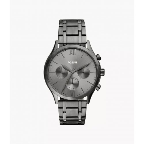 Fenmore Multifunction Smoke Stainless Steel Watch