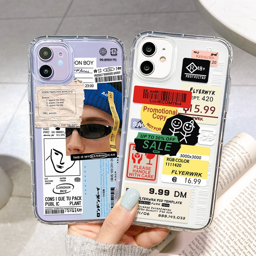 Transparent IPhone 11 Case Soft Silicon Fundas For IPhone 11 12 13 Pro Max XR X XS Max 8 7 6 6s Plus SE 2020 12 Mini Back Covers