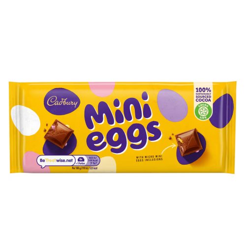 Cadbury Mini Eggs Chocolate Bar 110G