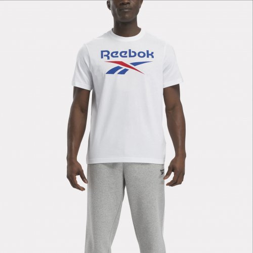 Reebok Identity Big Stacked Logo T-Shirt