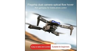 New E99 K3 Professional RC Drone, Dual Camera Double Folding RC Quadcopter Height Hold Remote Control Toy, Holiday Gift Indoor And Outdoor Cheap Drone Aircraft