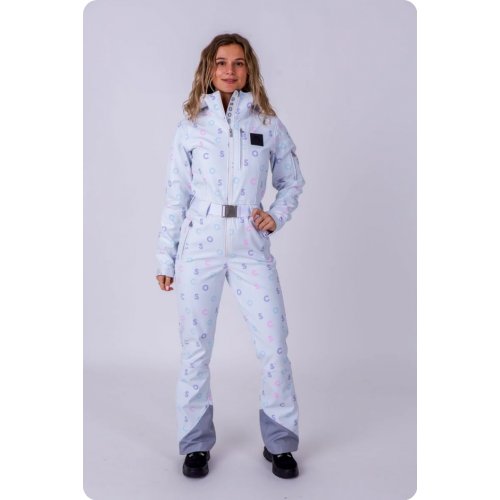  Chic Ski Suit - White OOSC Print