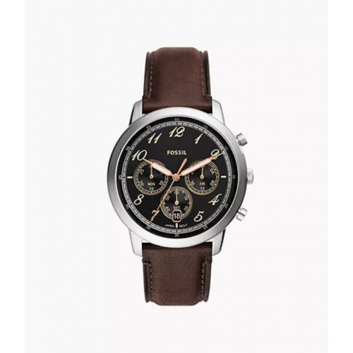 Watch Neutra Chronograph leather brown
