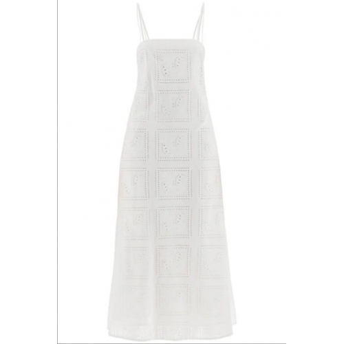  Tory Burch Abito Midi In Pizzo 