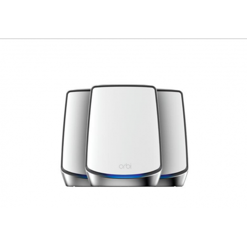 Orbi Tri-Band-WiFi 6-Mesh System, 6 Gbit/s, Router + 2 Satellites