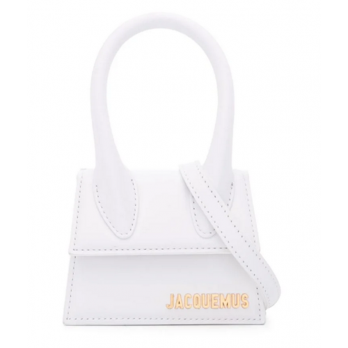  White Le Chiquito Leather Mini Bag