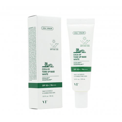 VT Cica UV Tone Up Base SPF50+ PA++++ #White 30ml