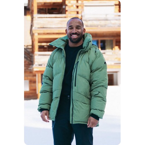  Men's Puffer Jacket Khaki